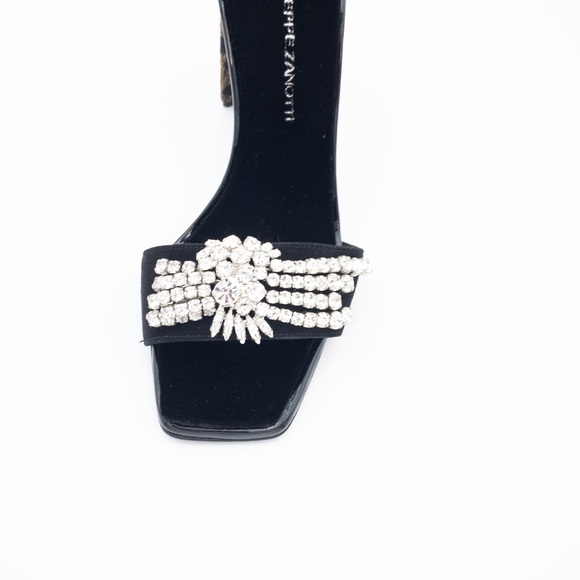 Authentic Giuseppe zanotti I70086 cam Nero sandals - Picture 8 of 16